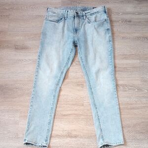 Buffalo David Bitton Men's Light Blue Slim Jeans